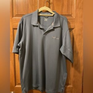 Columbia Men's Charcoal Blue Polo Shirt